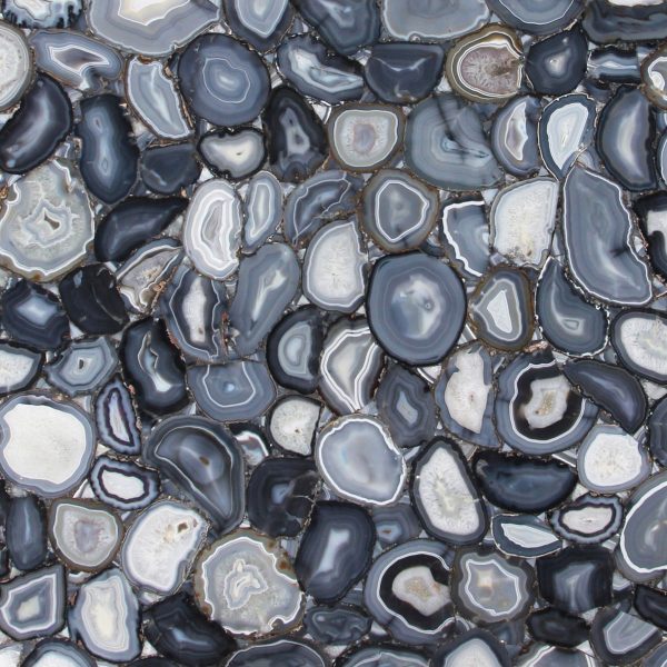 Elegant Gray Agate Extra 3cm