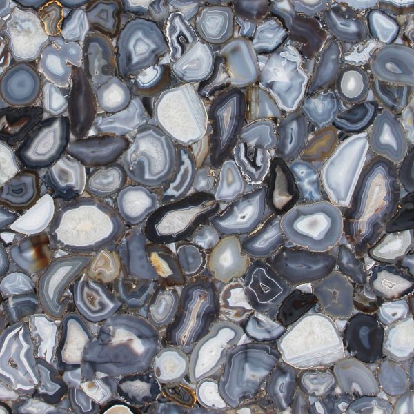 Elegant Gray Agate Extra